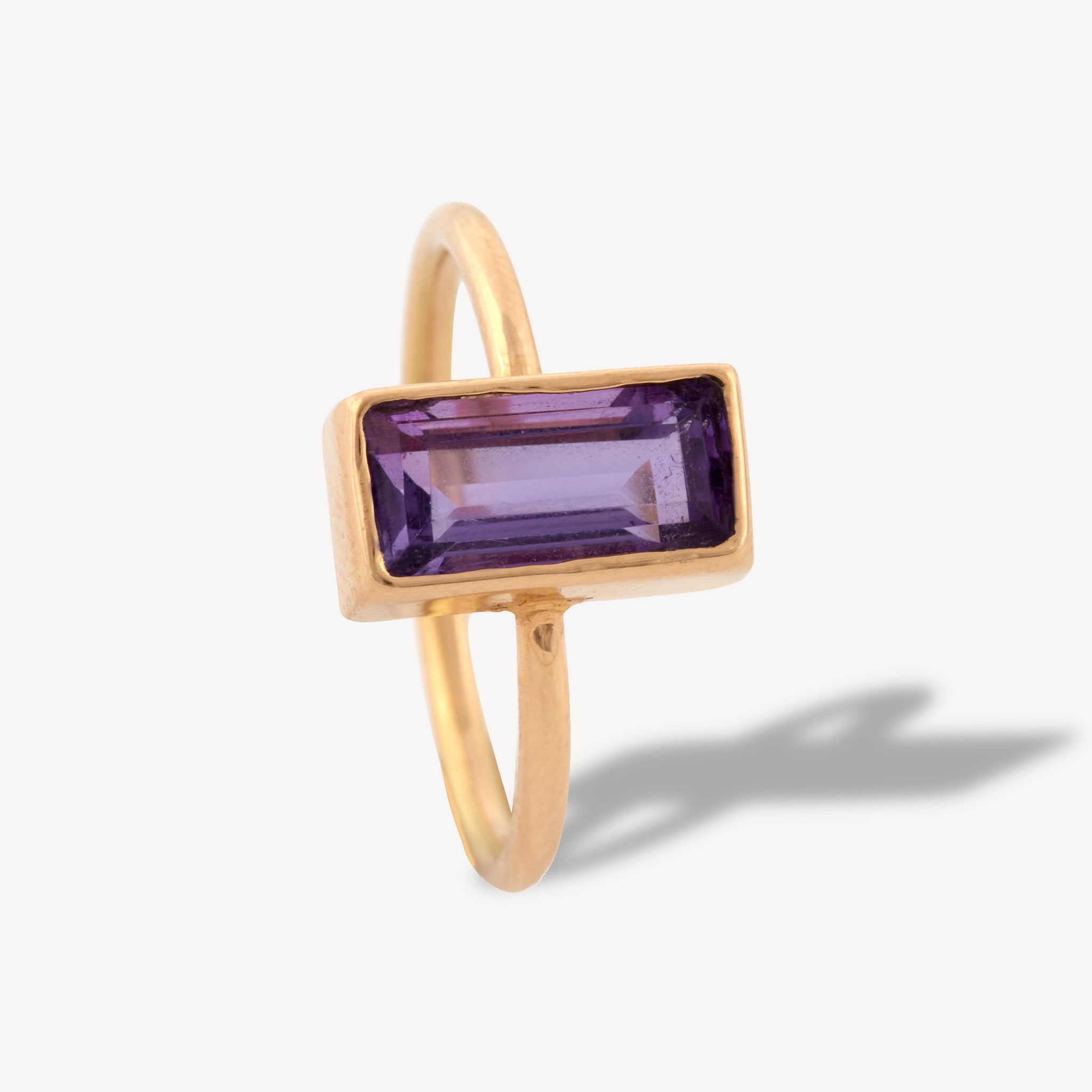Large Amethyst Ring