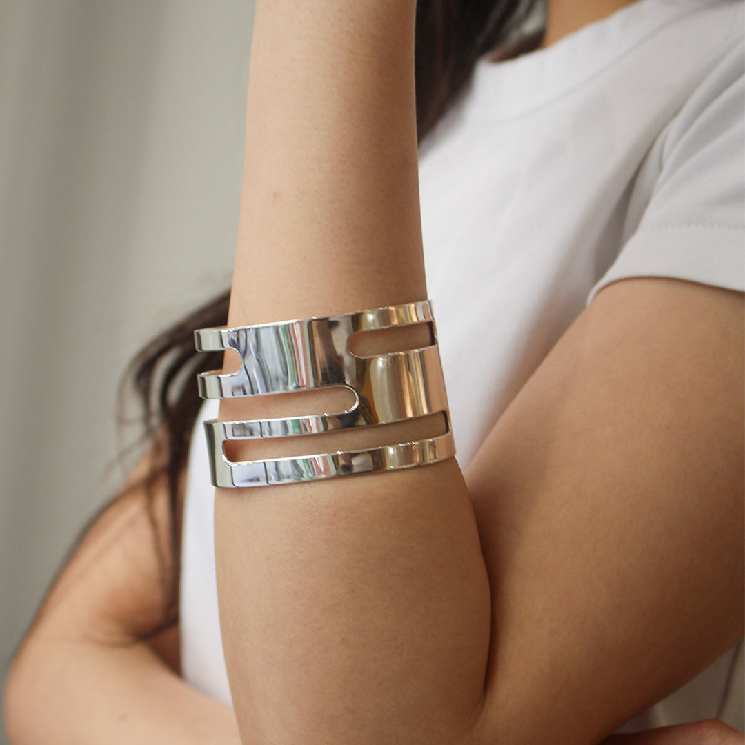 Openwork Neon Cuff