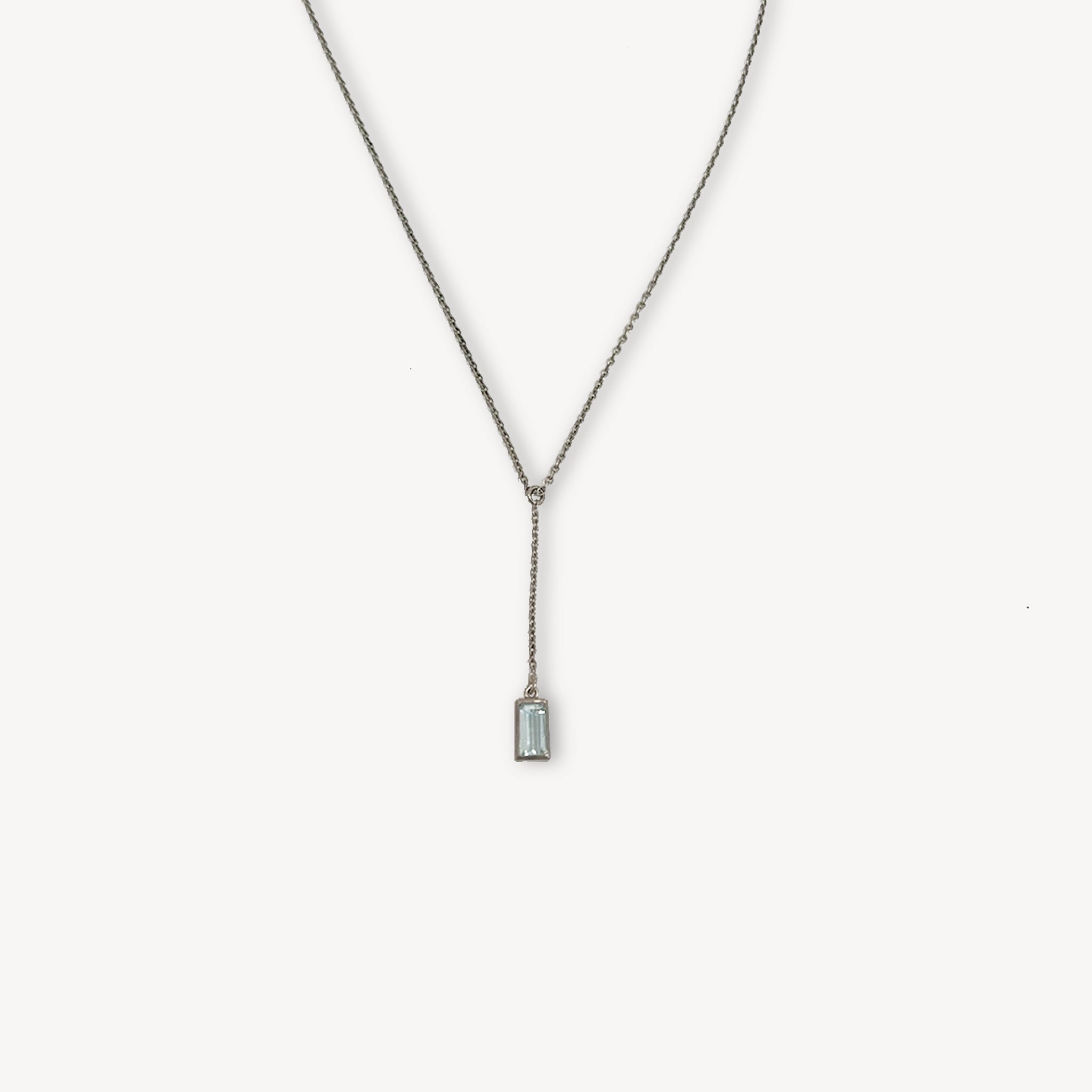 Aquamarine Pendulum Pendant