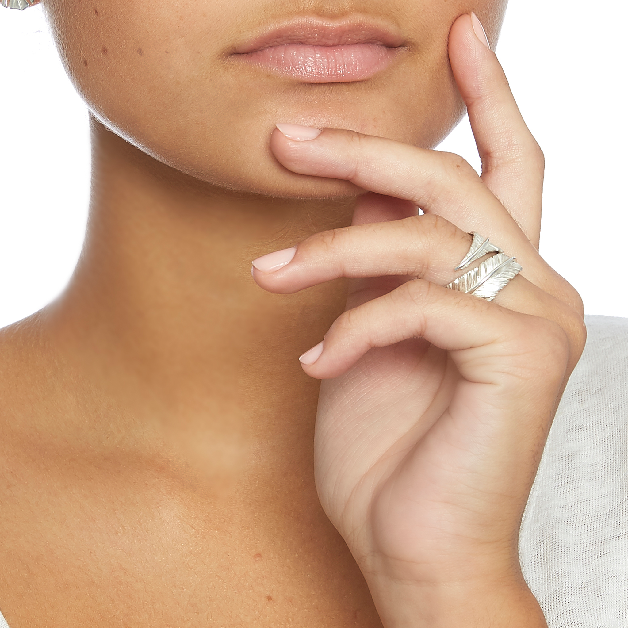 Bague Plume Gemme Joaillerie