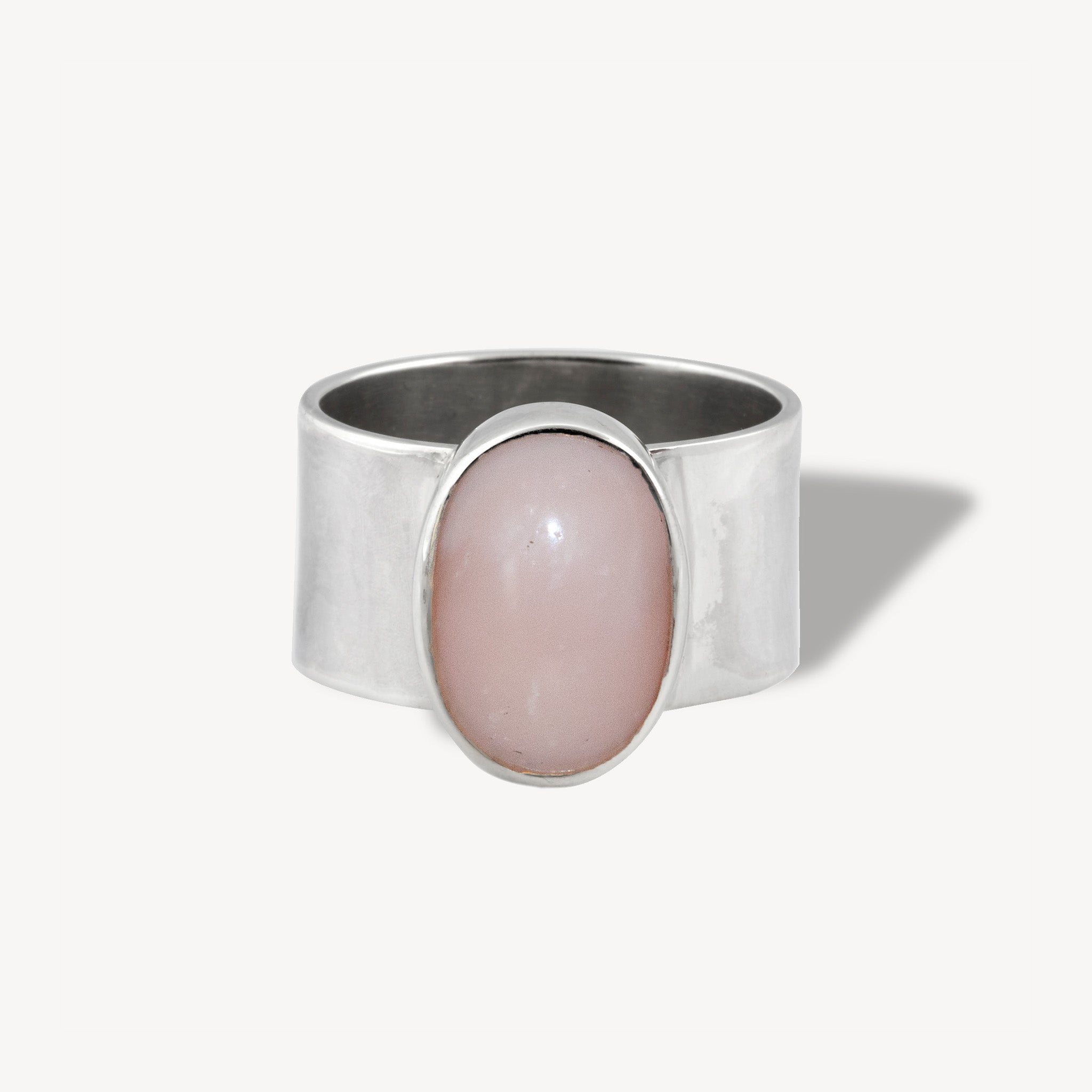 Bague Ruban Opale Rose
