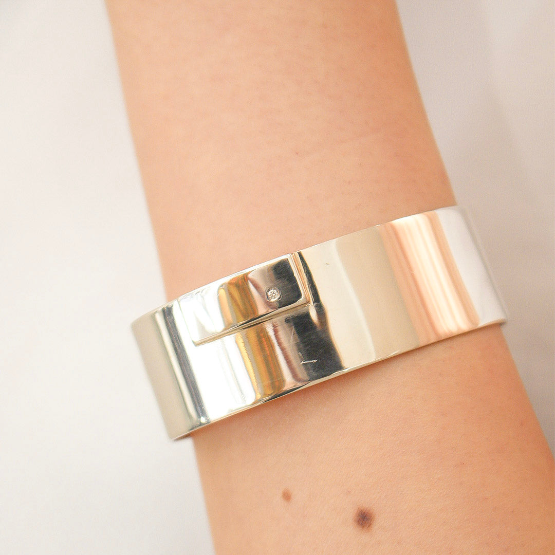 Manchette Polie Diamant