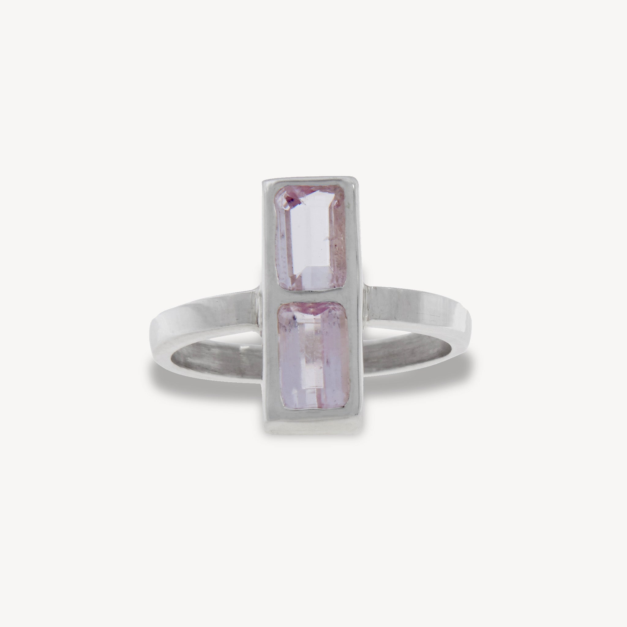Bague Toi & Moi Kunzite