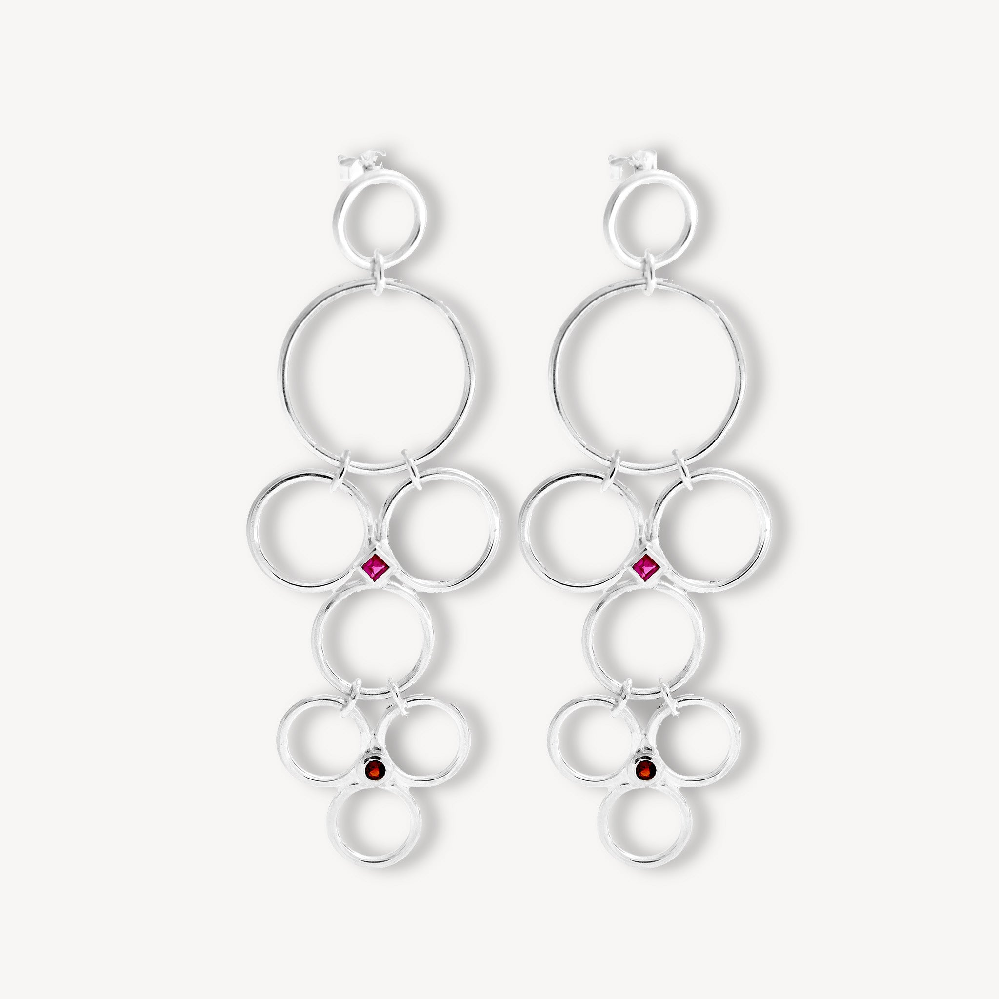 Boucles d'Oreilles Grappes