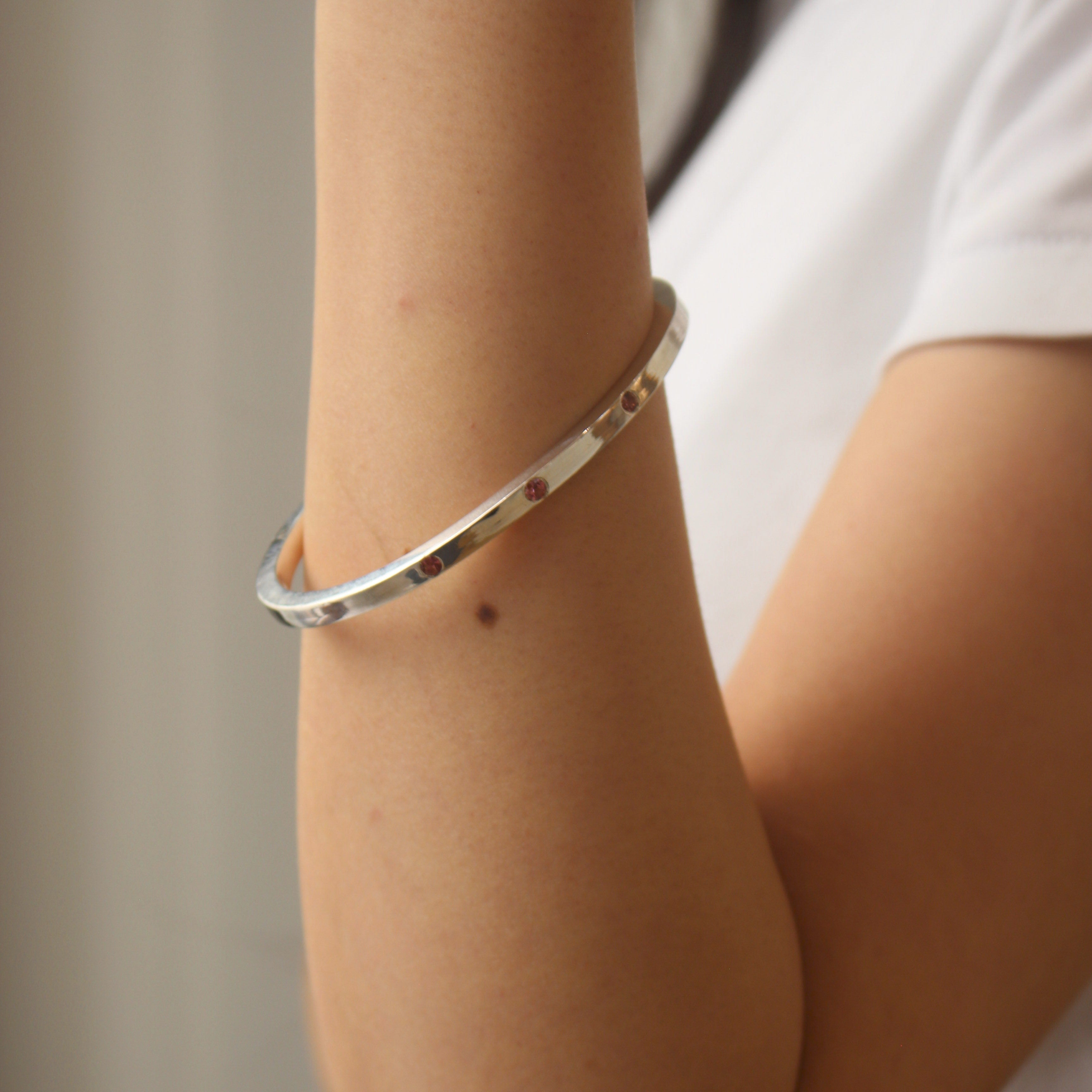 Jonc Ovale Gemme Joaillerie