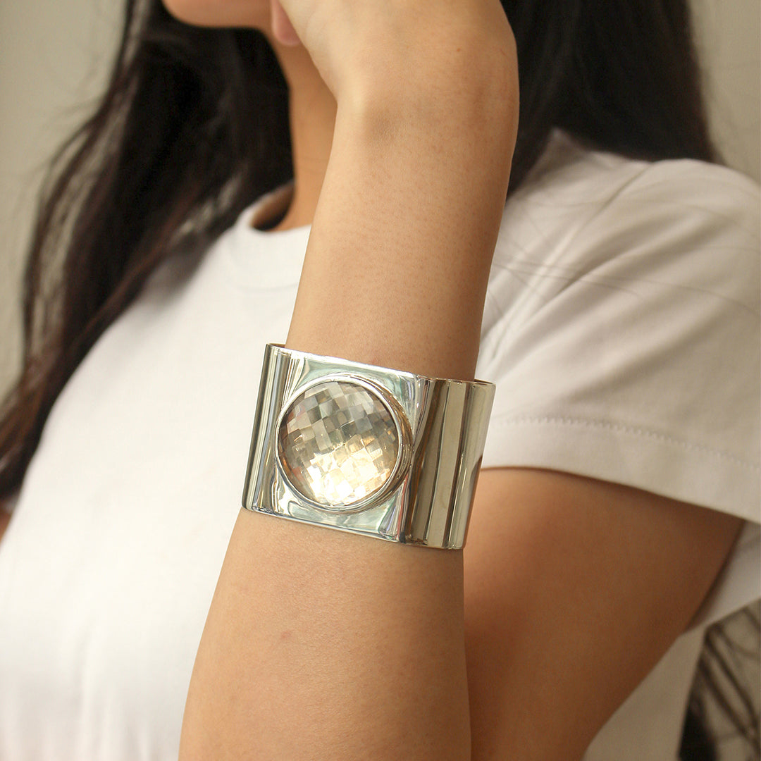 Smoky Quartz Cuff