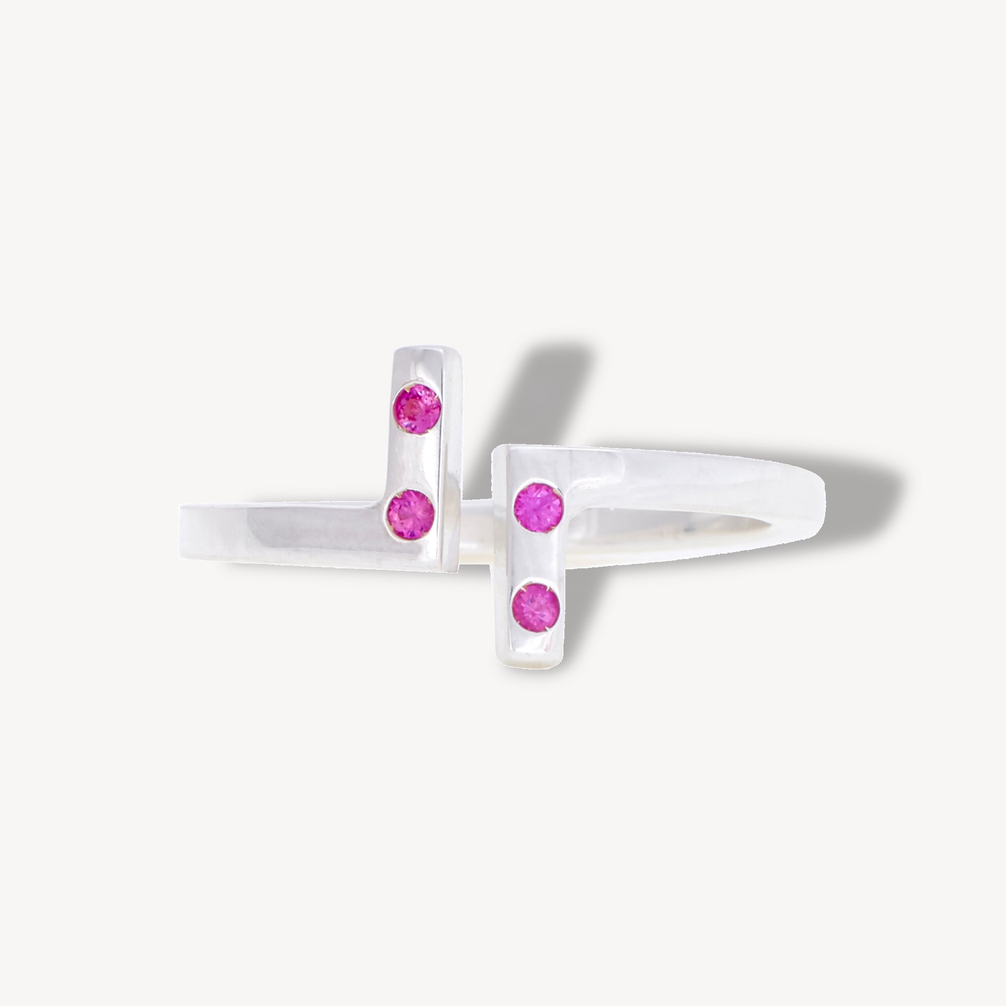 Bague Zig Zag Rose