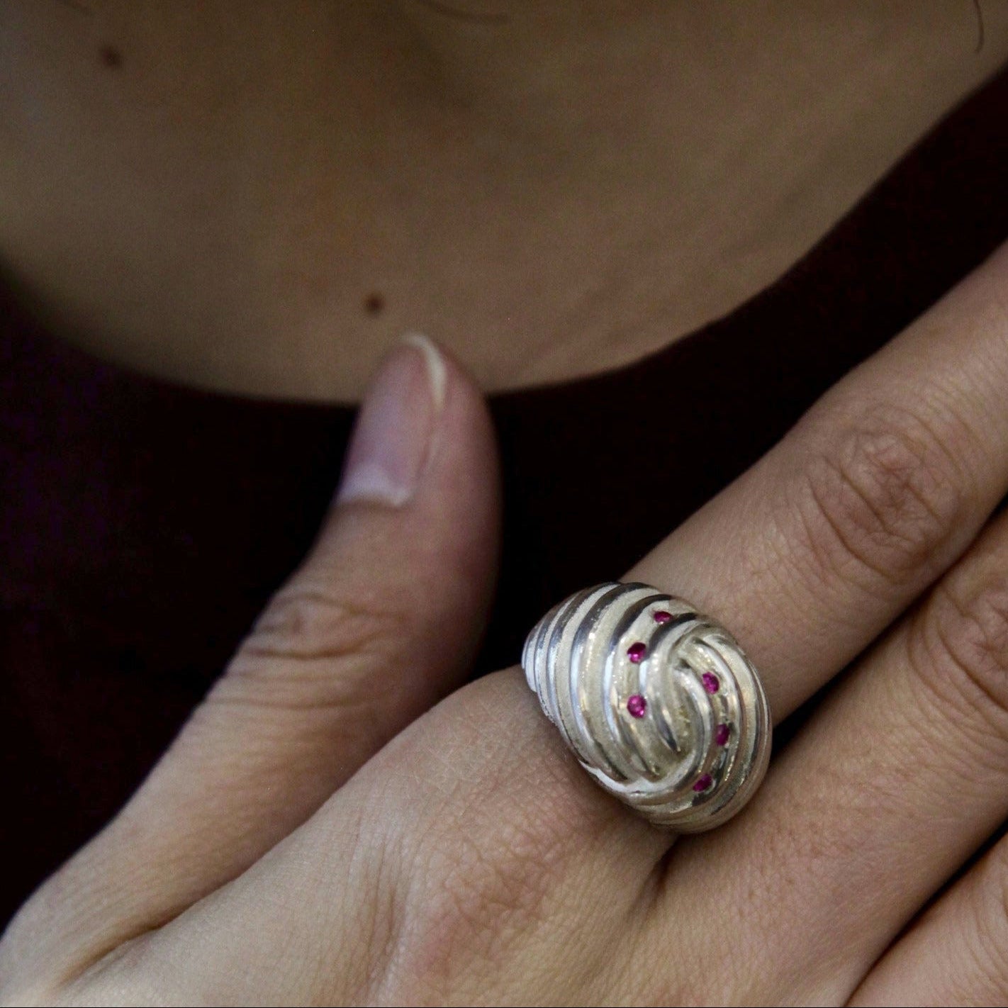 Bague Dôme