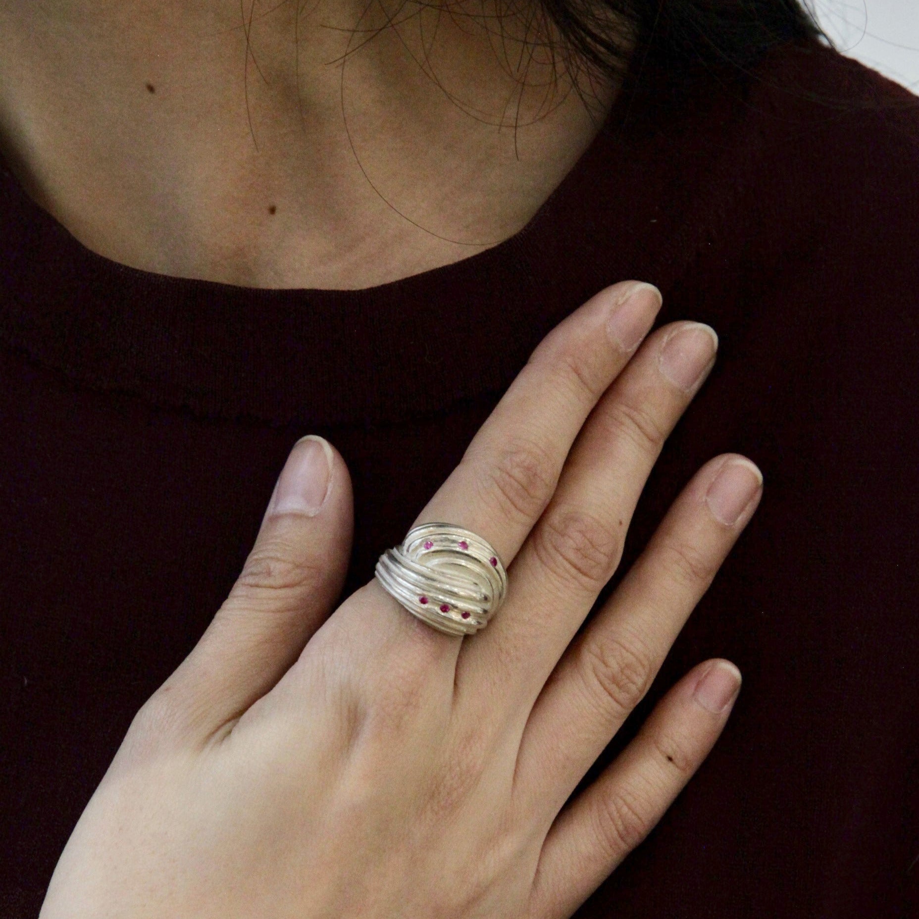 Bague Croisés