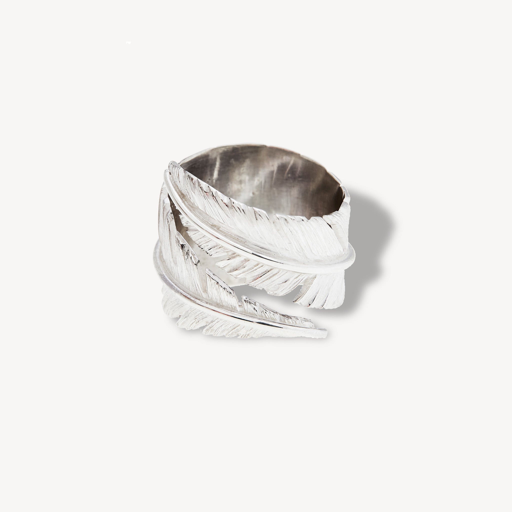 Bague Plume