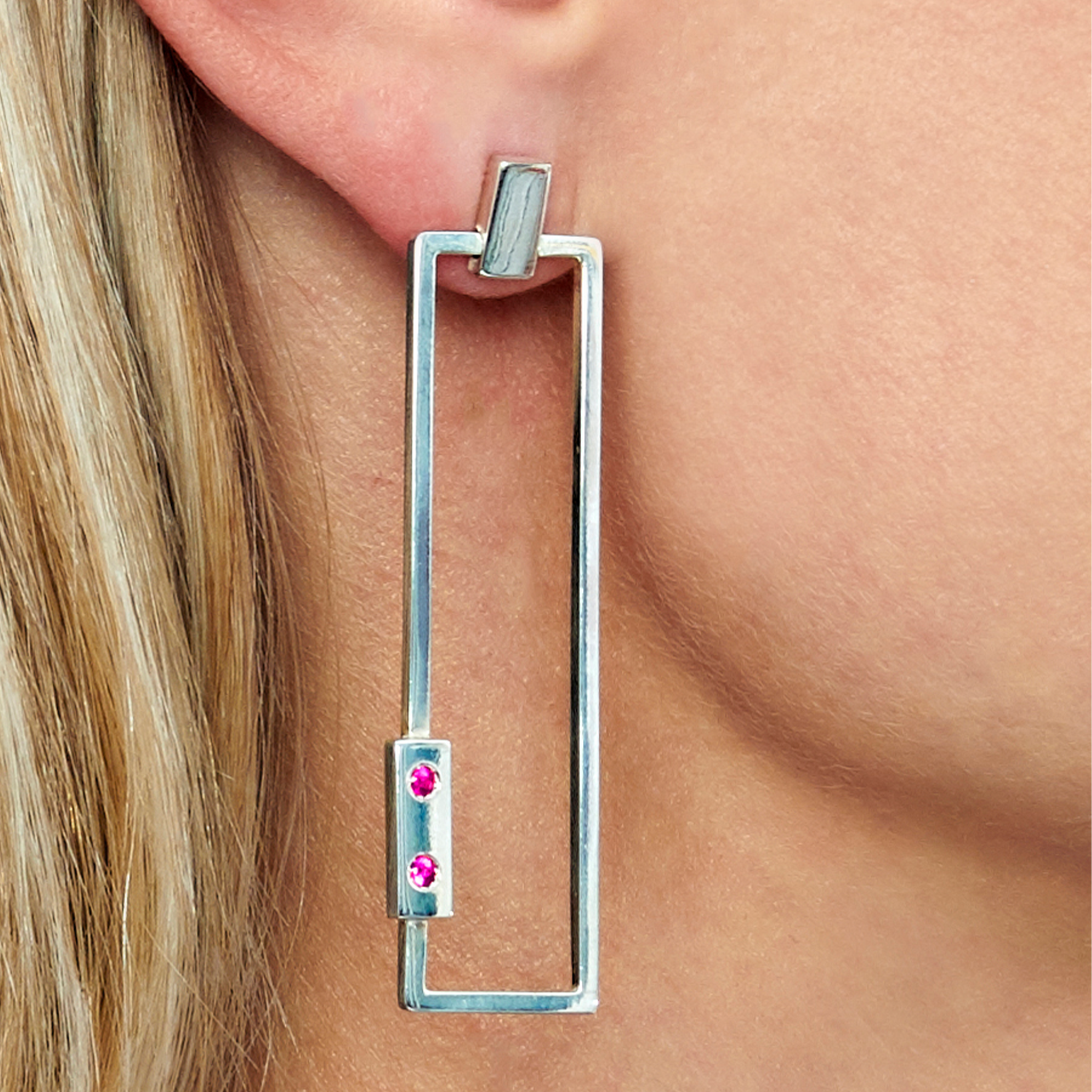 Boucles d’Oreilles Fire Gemme Joaillerie