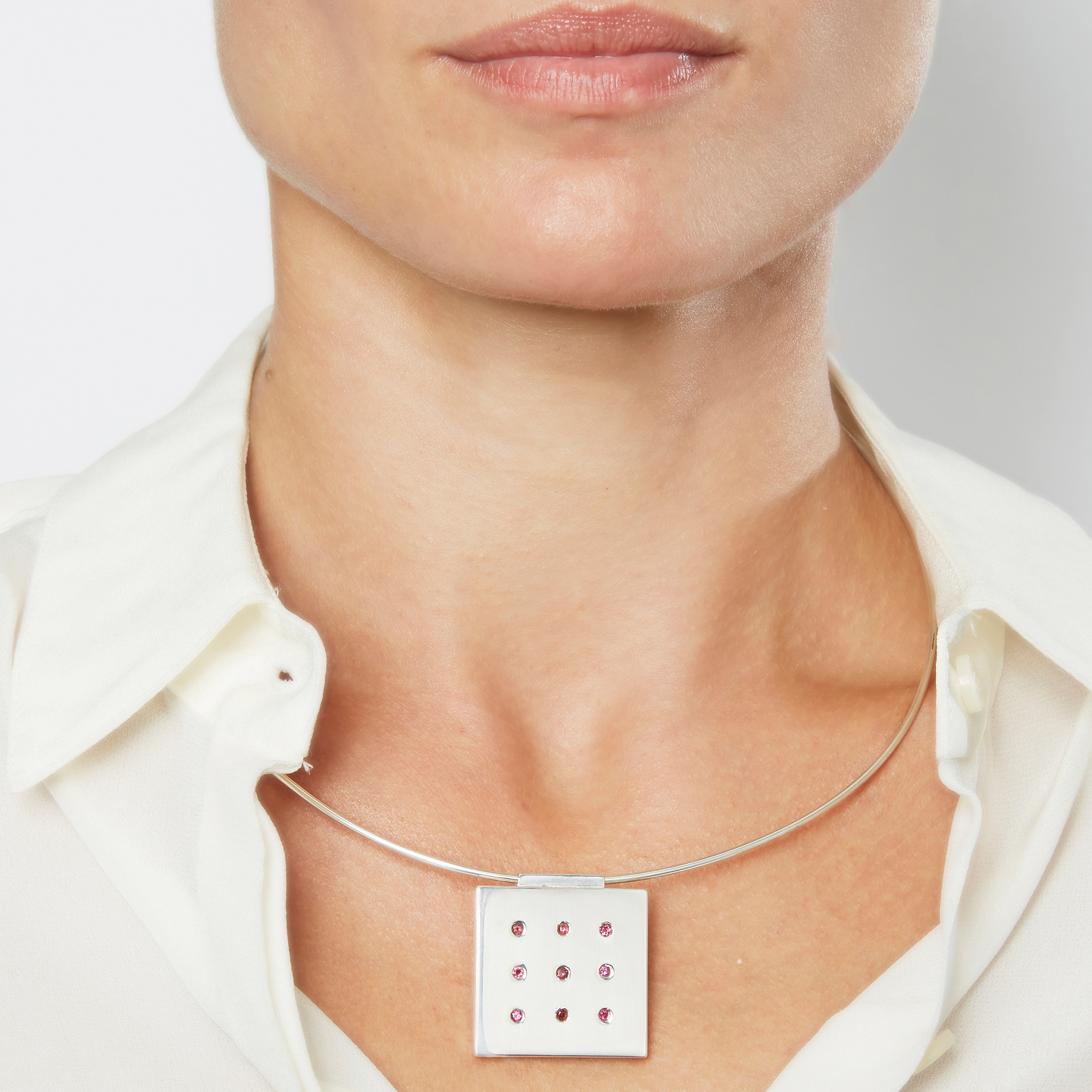 Pectoral Paillettes Gemme Joaillerie