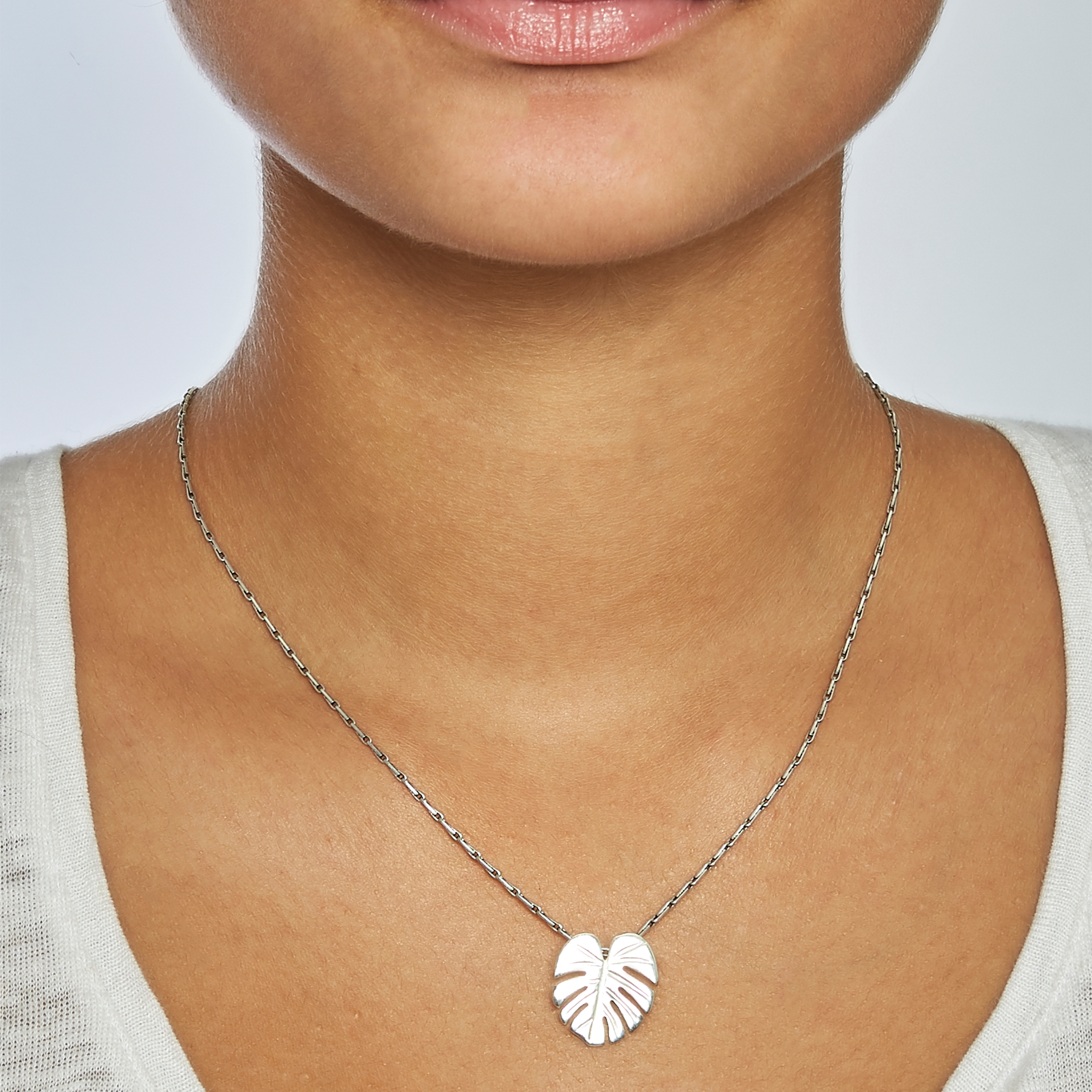 Pendentif Leaf Gemme Joaillerie