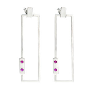 Boucles d’oreilles Fire Lights GEMME Joaillerie, flamboyantes et élégantes.
