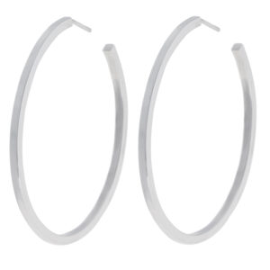 Créoles rondes Bulles argent GEMME Joaillerie, un design intemporel et éclatant.