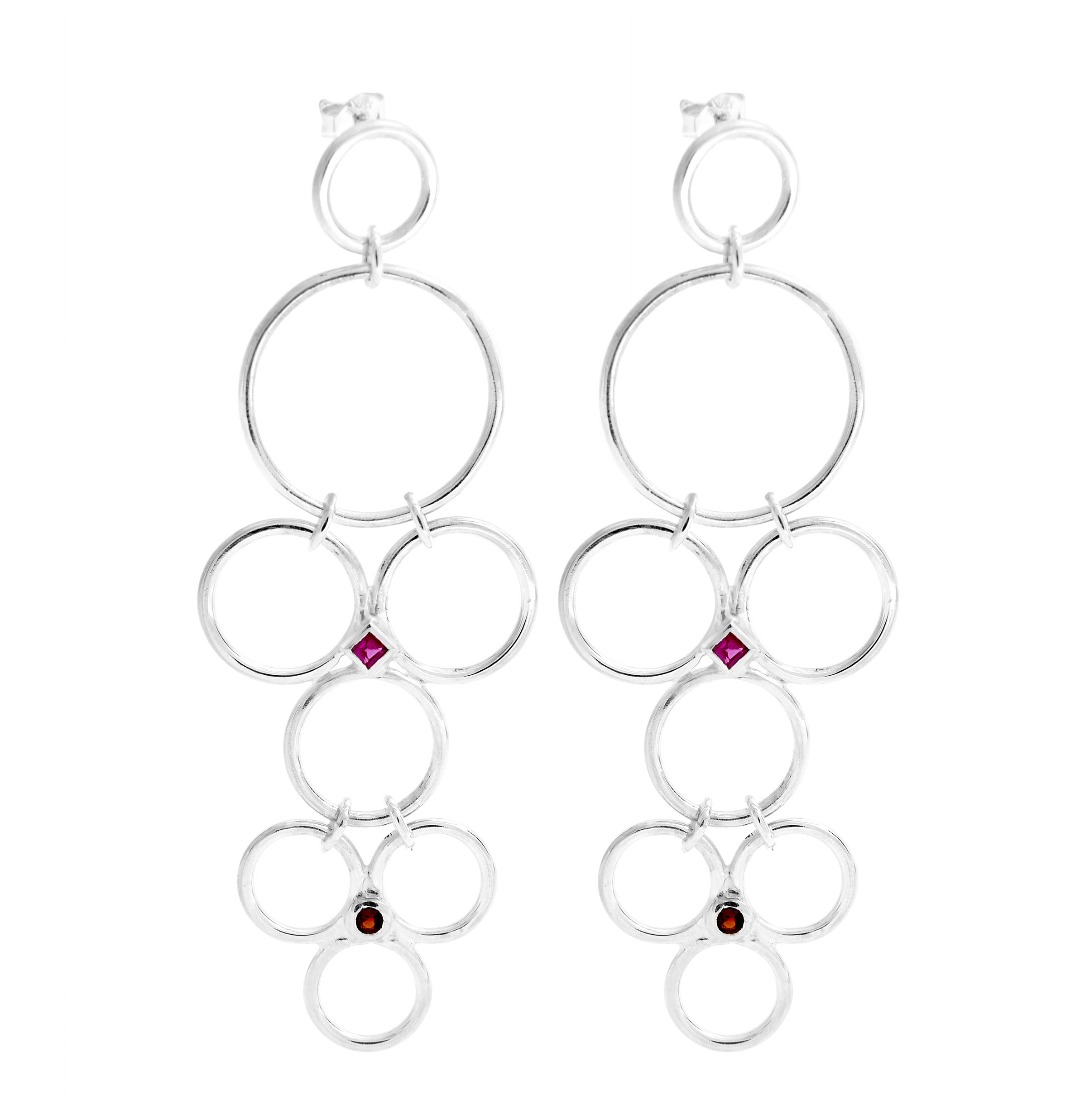 Boucles d'Oreilles Grappe