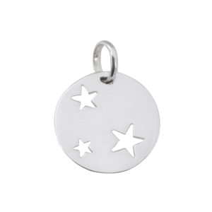 Trois étoiles argent grand modèle GEMME Joaillerie, un bijou scintillant et raffiné.