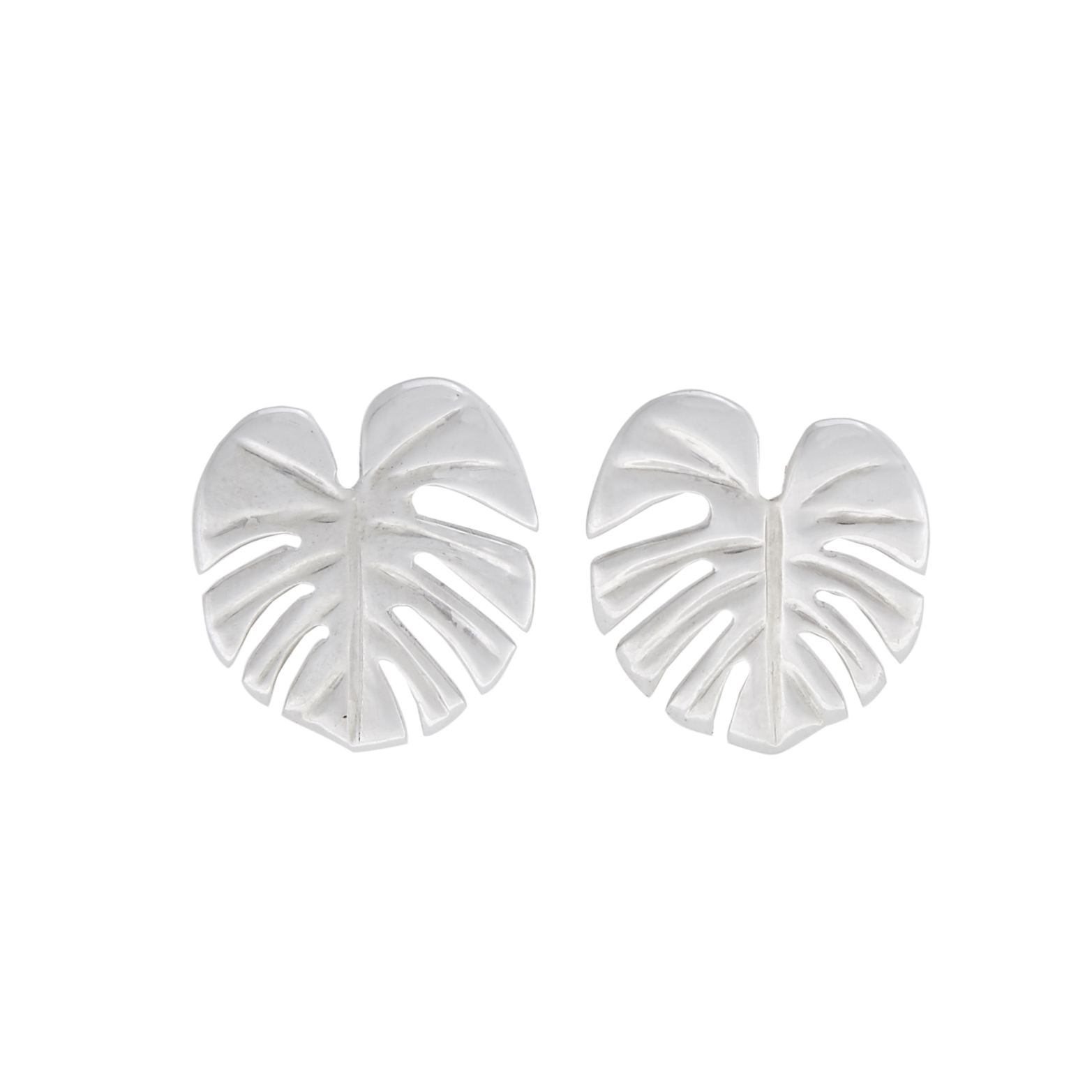 Boucles d'oreilles de la collection Leaf de GEMME Joaillerie Dynamique Paris